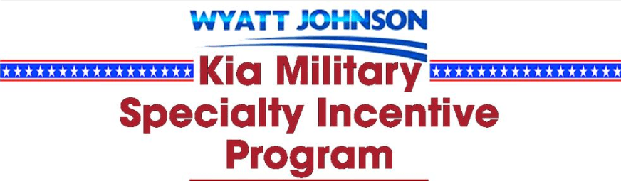 Military Incentives Wyatt Johnson Kia in Clarksville TN