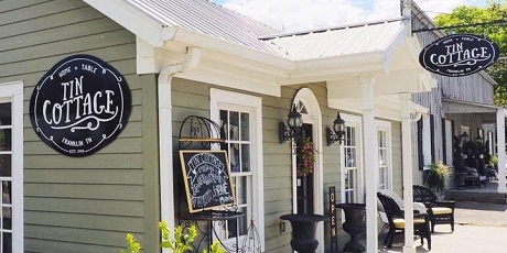 The Tin Cottage in Franklin, TN