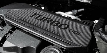 Engine appearance of the 2021 Kia K5 available at Wyatt Johnson Kia