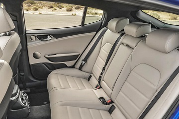 Interior appearance of the 2021 Kia Stinger available at Wyatt Johnson Kia