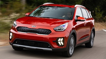 Exterior appearance of the 2021 Kia Niro Wyatt Johnson Kia