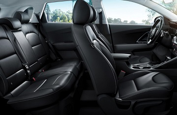 Interior appearance of the 2021 Kia Niro Wyatt Johnson Kia