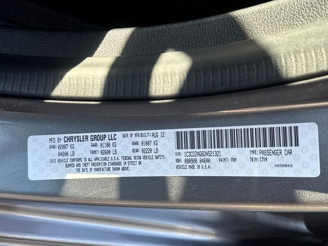 2013 Dodge Avenger SE