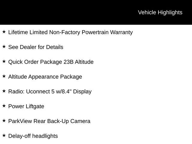 2023 Jeep Grand Cherokee Altitude X