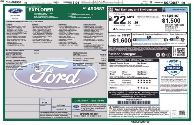 2022 Ford Explorer XLT