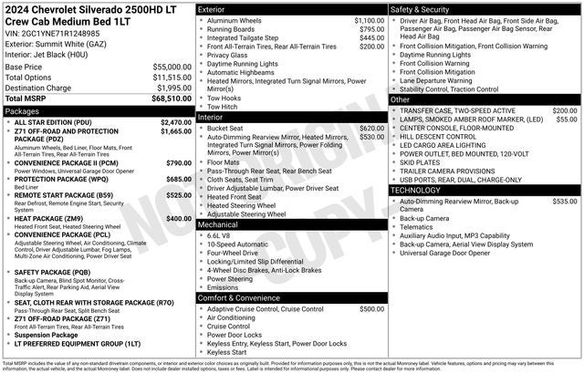 2024 Chevrolet Silverado 2500HD LT