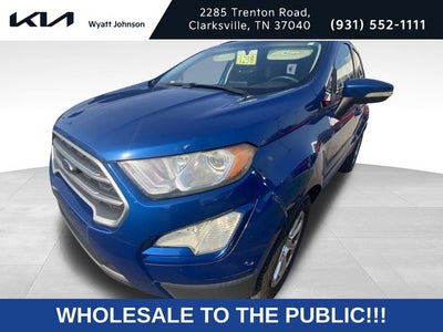 2018 Ford EcoSport SE