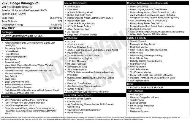2023 Dodge Durango R/T