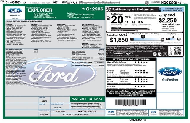 2017 Ford Explorer XLT