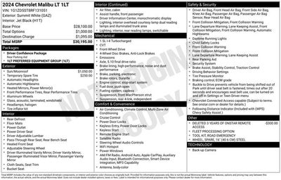 2024 Chevrolet Malibu LT 1LT