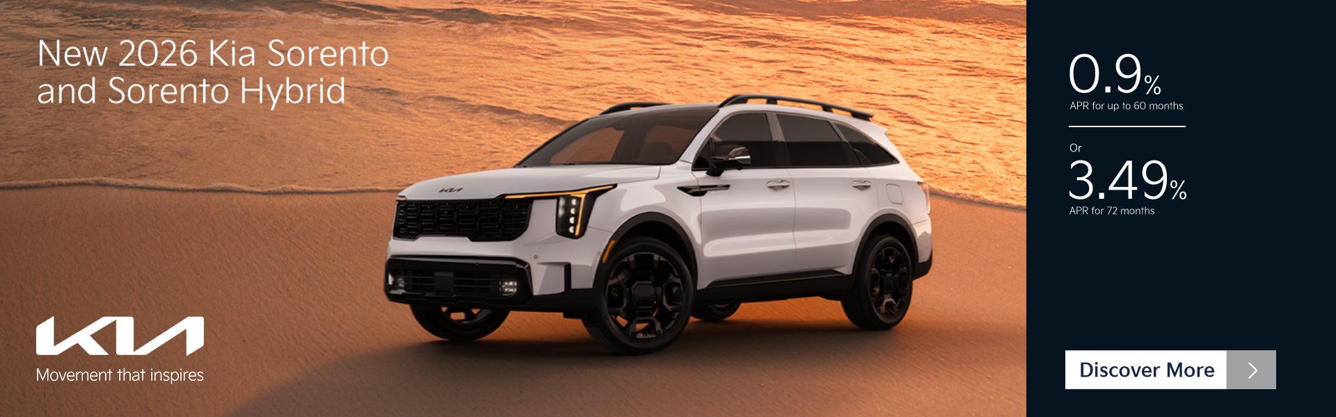 New 2026 Kia Sorento and Sorento Hybrid