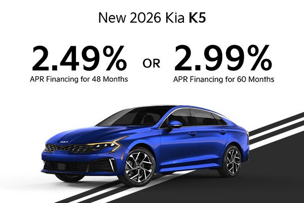 New 2026 Kia K5
