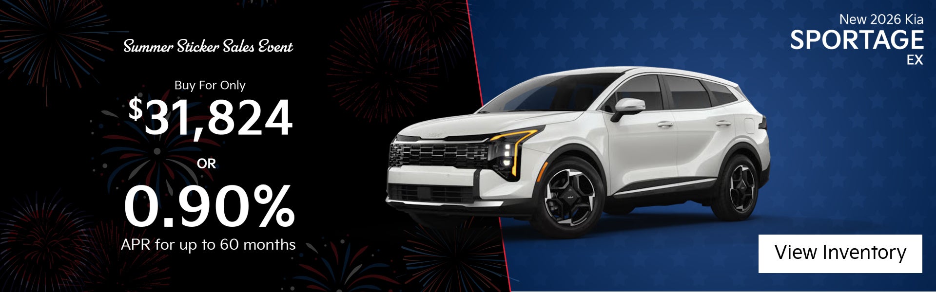 New 2026 Kia Sportage EX
