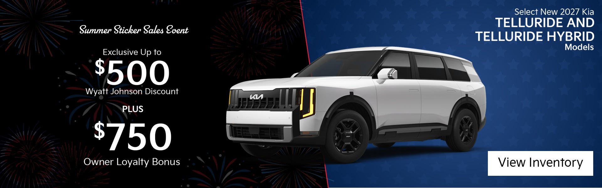 Select New 2027 Kia Telluride and Telluride Hybrid Models