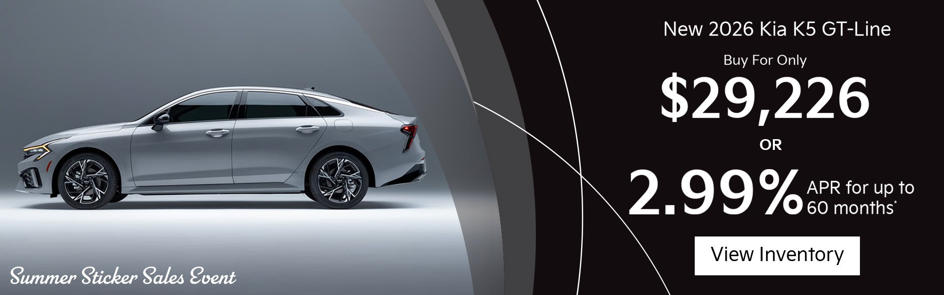 New 2026 Kia K5 GT-Line