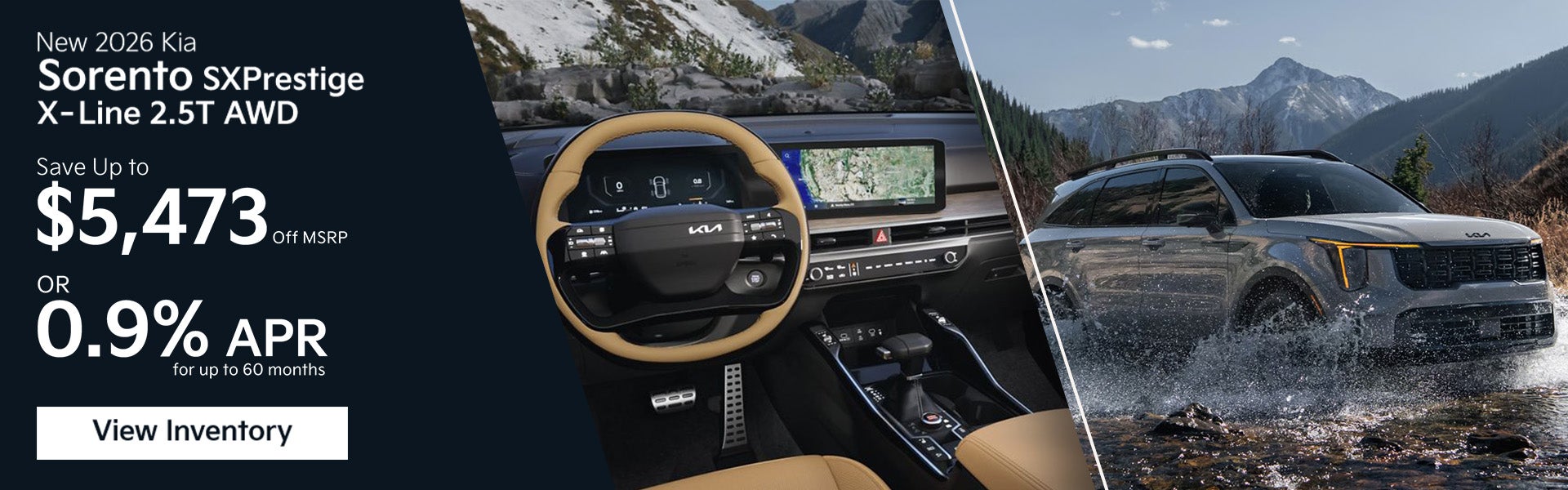 New 2026 Kia Sorento SX Prestige X-Line AWD SUV at Wyatt Joh