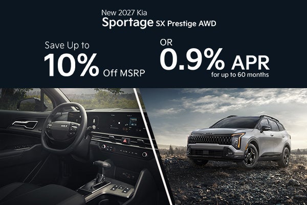 New 2027 Kia Sportage SX Prestige AWD