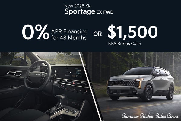 New 2026 Kia Sportage EX FWD